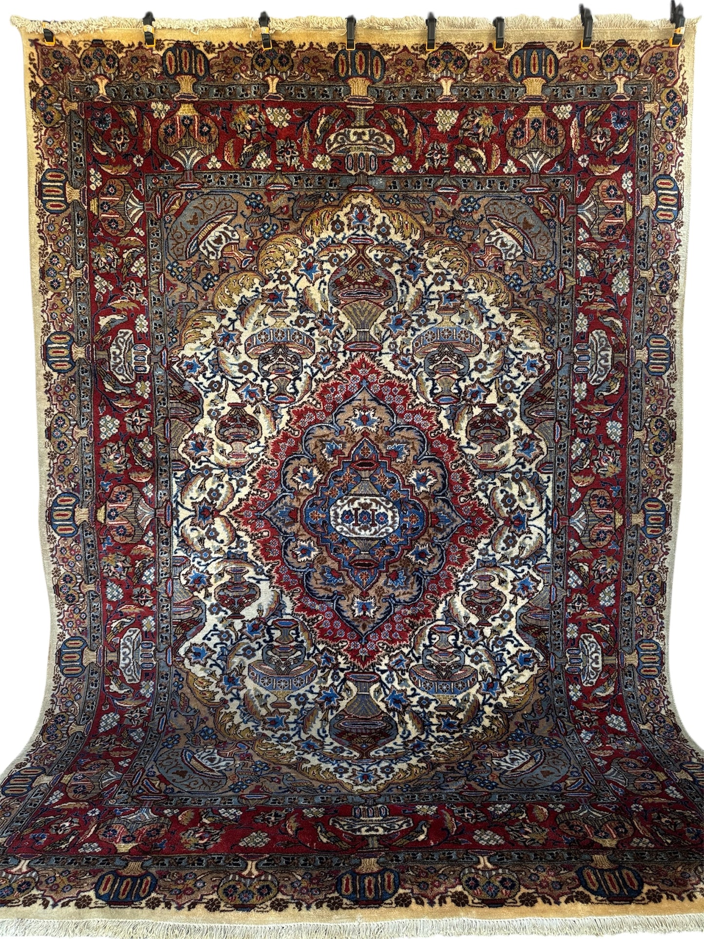 Handmade Persian Kashmar 290 x 203 cm | 9.5 x 6.66 ft