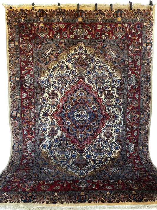 Handmade Persian Kashmar 290 x 203 cm | 9.5 x 6.66 ft