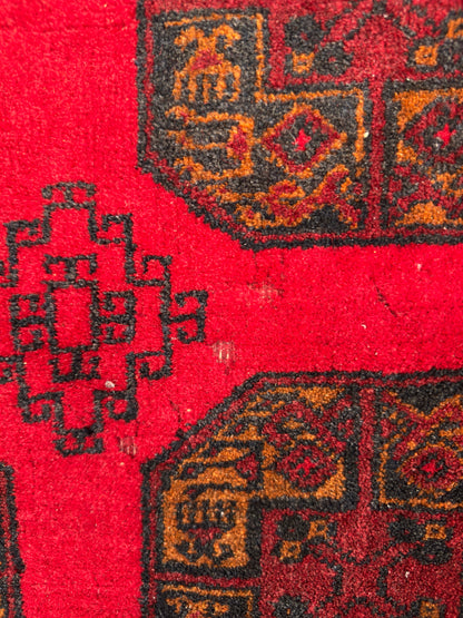 Handmade Ersari Rug 9.74 x 6.73 ft