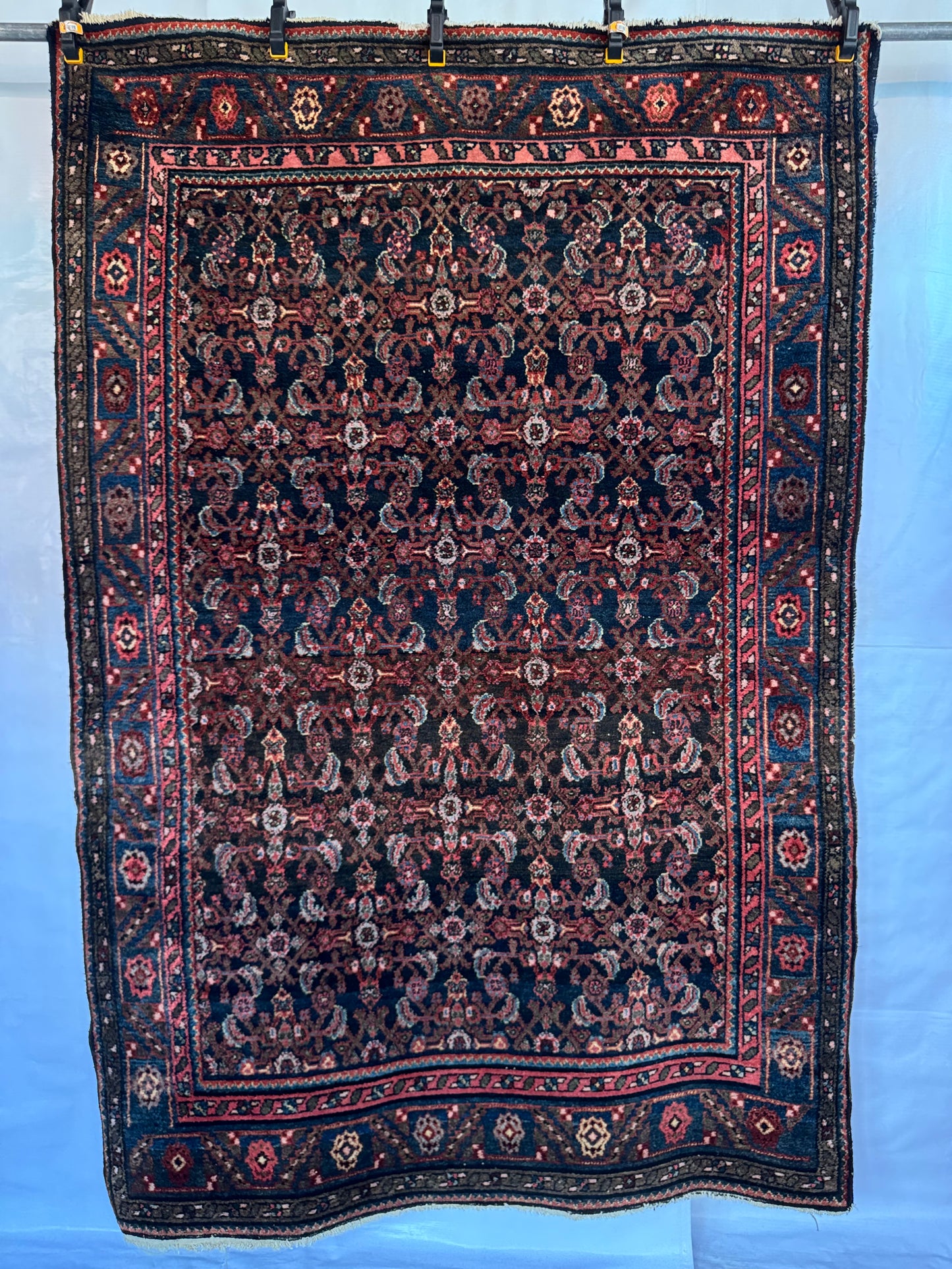 📌 RESERVED Handmade Persian Malayer 206 x 135 cm | 6.8 x 4.4 ft