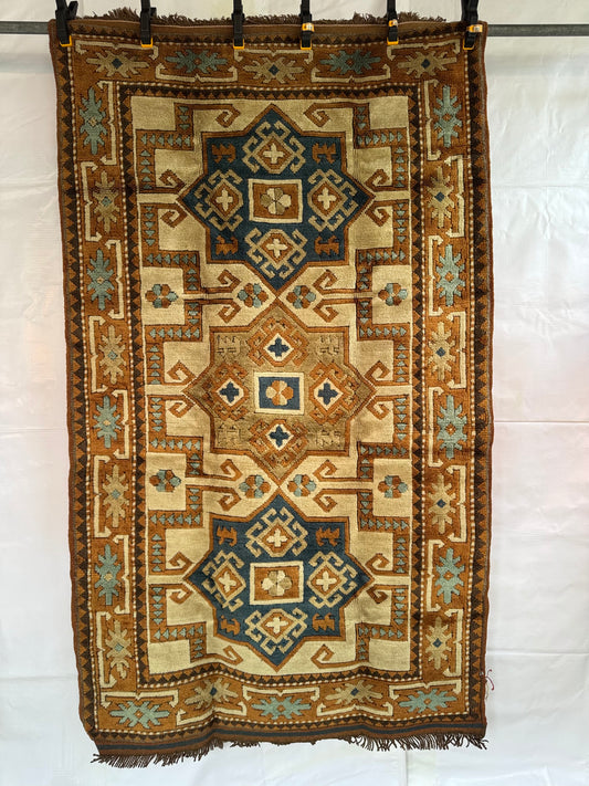 Handmade Kars Kazak Rug 186 x 112 cm | 6.1 x 3.67 ft