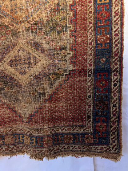 Handmade Persian Afshar 176 x 124 cm | 5.77 x 4.07 ft