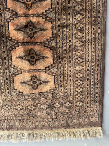 Handmade Bokhara Rug 5 x 3.2 ft