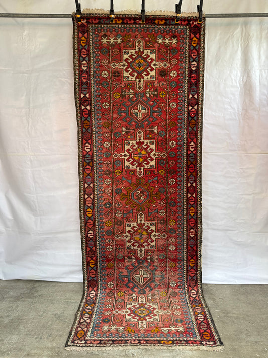 Handmade Persian Karaja Runner
270 x 98 cm | 8.9 x 3.2 ft