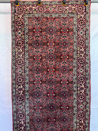 Handmade Persian Bidjar Runner 247 x 71 cm | 8.1 x 2.33 ft