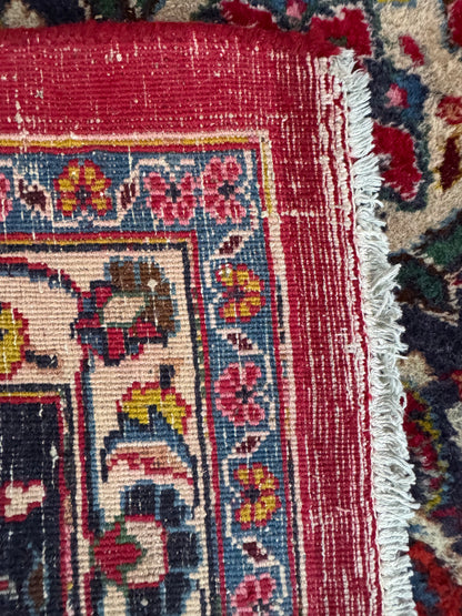 Handmade Persian Mashad 350 x 246 cm | 11.5 x 8.1 ft
