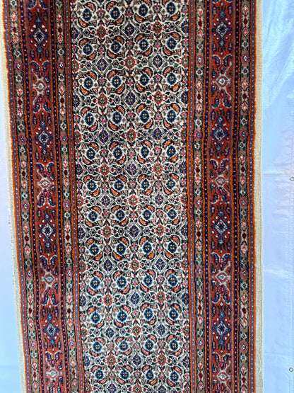 Handmade Persian Muod Runner 290 x 80 cm | 9.5 x 2.62