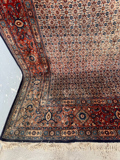 Handmade Persian Muod Rug 300 x 300 cm | 9.84 x 9.84 ft
