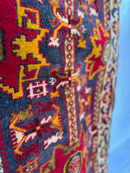 Handmade Bashir Rug 196 x 100 cm | 6.43 x 3.28 ft