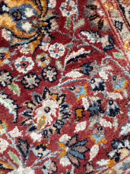 Handmade Persian Sarouk Runner 254 x 79 cm | 8.3 x 2.6 ft