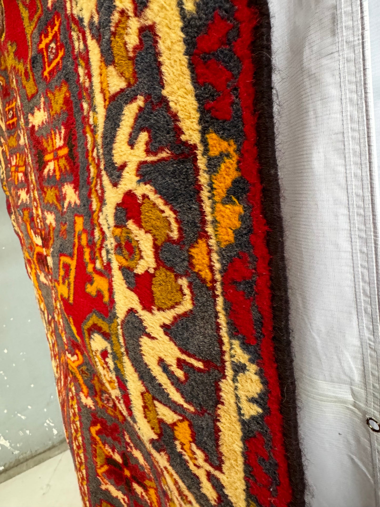 Handmade Bashir Rug 196 x 100 cm | 6.43 x 3.28 ft