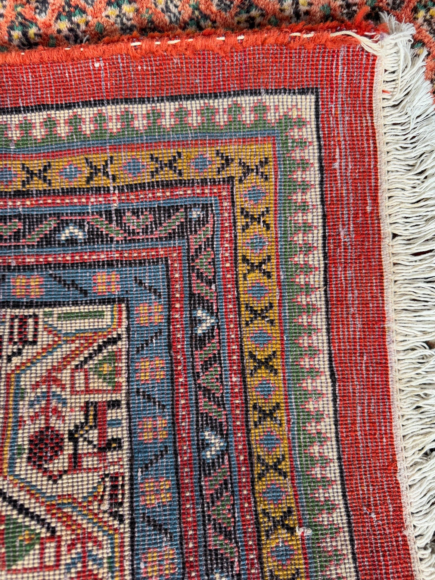 Handmade Persian Sarouk Mir 380 x 265 cm | 12.47 x 8.69 ft