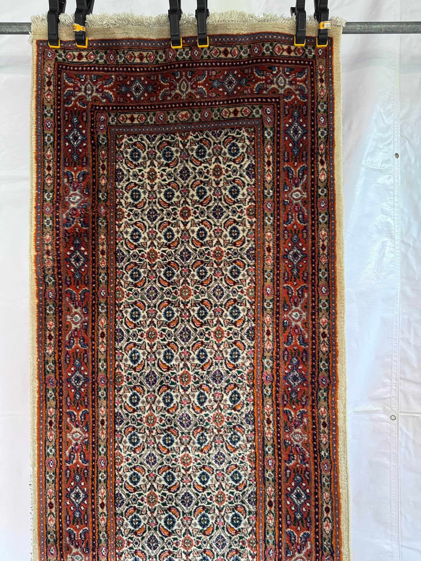 Handmade Persian Muod Runner 290 x 80 cm | 9.5 x 2.62