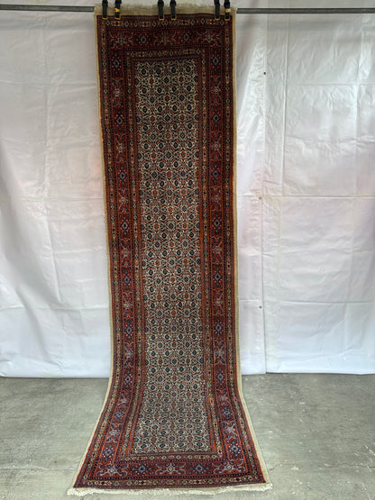 Handmade Persian Muod Runner 290 x 80 cm | 9.5 x 2.62