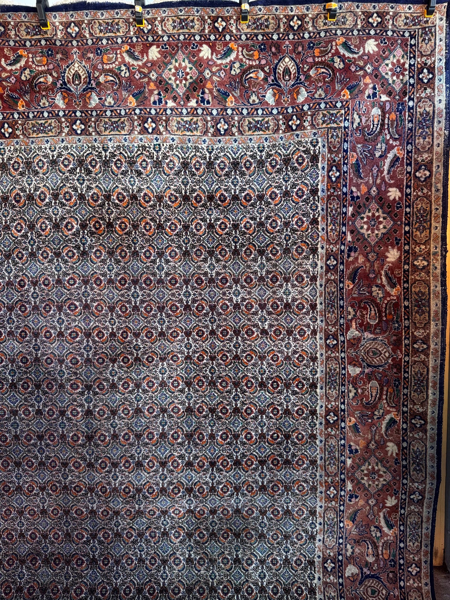 Handmade Persian Moud Rug 355 x 255 cm | 11.6 x 8.3 ft