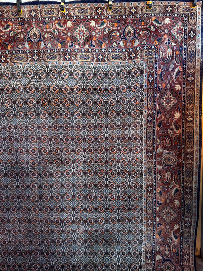 Handmade Persian Moud Rug 355 x 255 cm | 11.6 x 8.3 ft