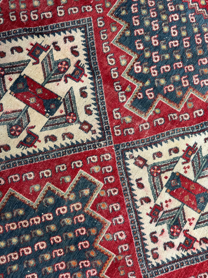 Handmade Persian Shahrbabak Rug 212 x 157 cm | 7.0 x 5.2 ft