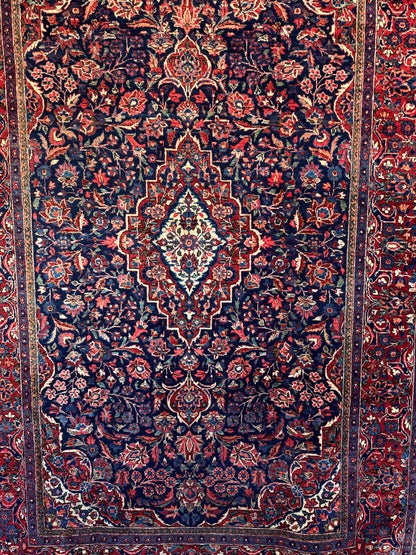 Handmade Persian Qom Rug 201 x 134 cm | 6.6 x 4.4 ft
