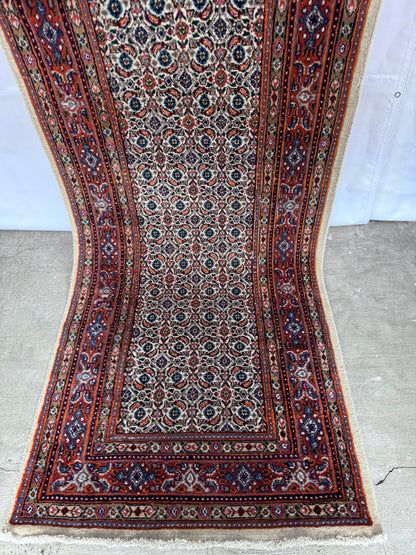 Handmade Persian Muod Runner 290 x 80 cm | 9.5 x 2.62