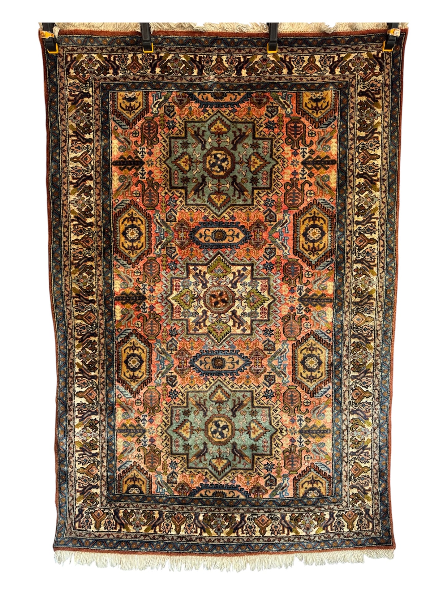 Handmade Persian Tabriz Rug 147 x 100 cm | 4.82 x 3.28 ft