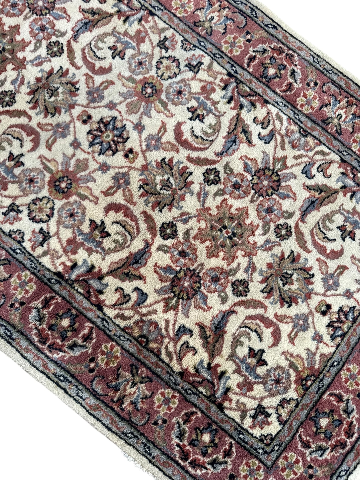 Handmade Indo Tabriz Rug 150 x 85 cm | 4.9 x 2.8 ft