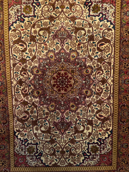 Handmade Persian Bidjar 153 x 102 cm | 5 x 3.35 ft