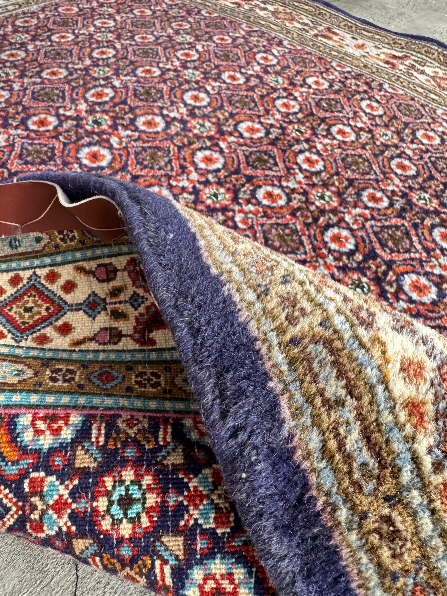 Handmade Persian Moud Rug150 x 105 cm | 4.9 x 3.4 ft