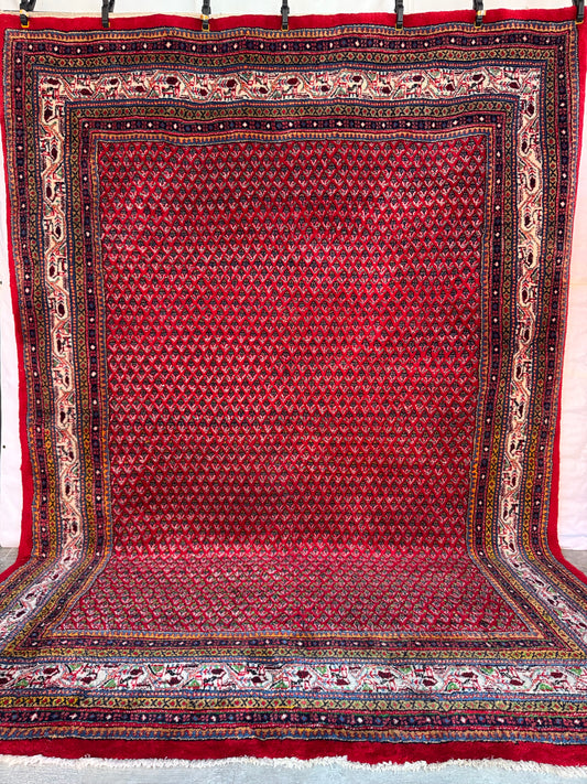 Handmade Persian Sarouk Mir 325 x 225 cm | 10.66 x 7.38 ft