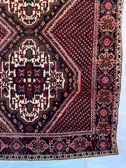 Handmade Persian Afshar 180 x 135 cm | 5.91 x 4.43 ft