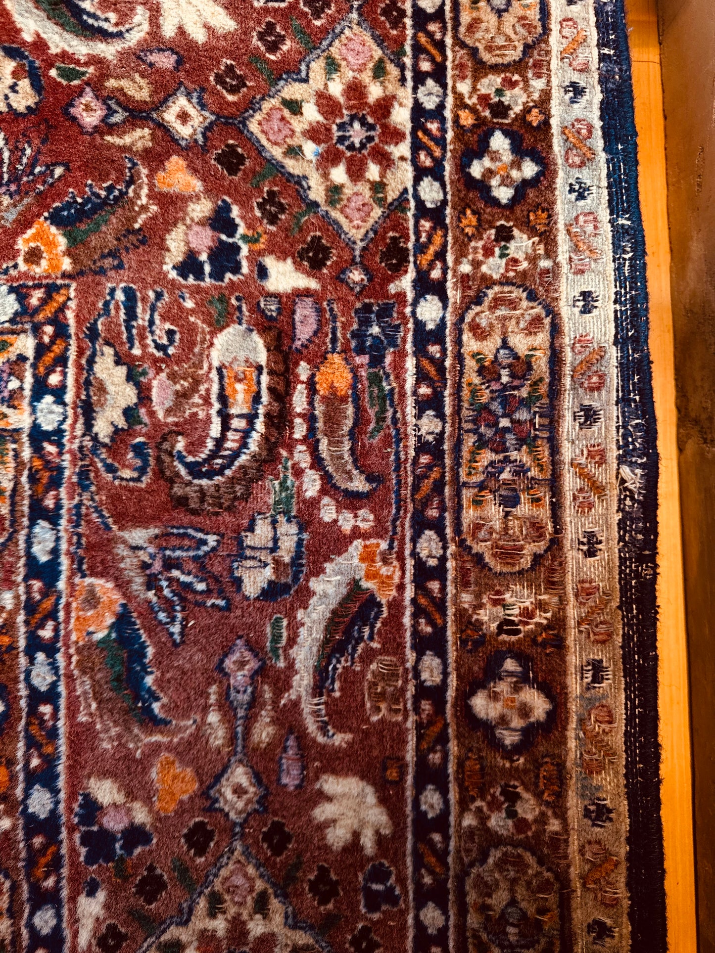 Handmade Persian Moud Rug 355 x 255 cm | 11.6 x 8.3 ft