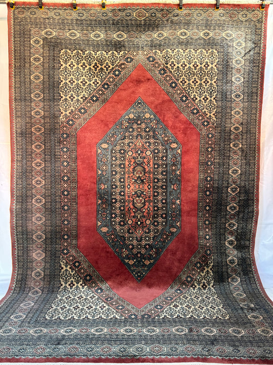 Handmade Lahore Rug 287 x 191 cm | 9.42 x 6.27 ft
