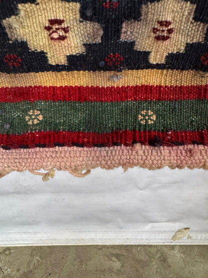Handmade Cicim Kilim 186 x 116 cm | 6.1 x 3.81 ft