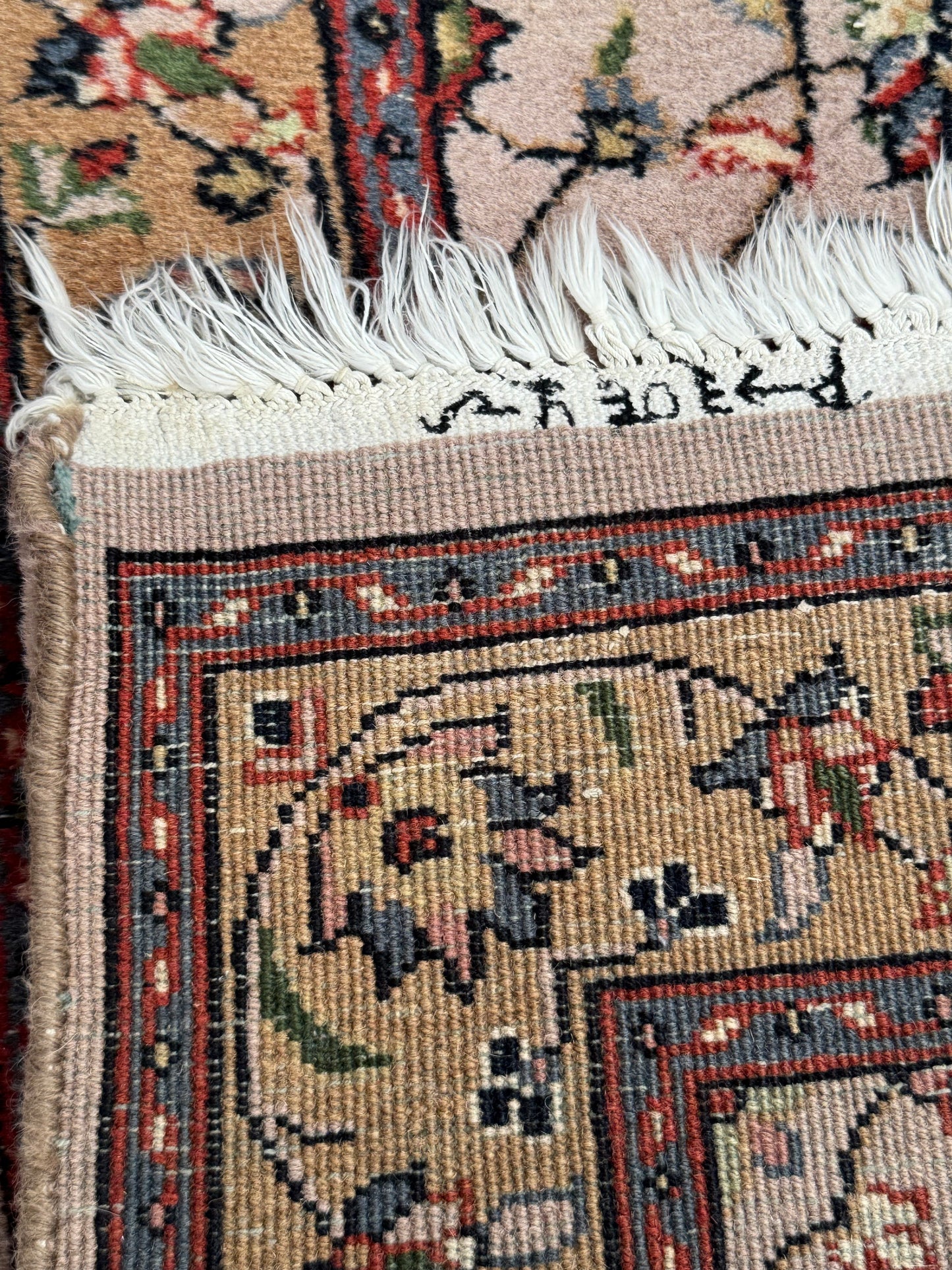 Handmade Indo Tabriz Runner 300 x 79 cm | 9.8 x 2.6 ft