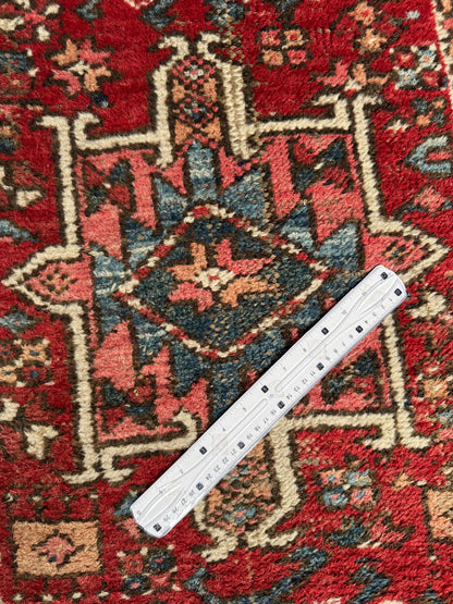 Handmade Persian Karaja Runner 210 x 63 cm | 6.89 x 2.07 ft