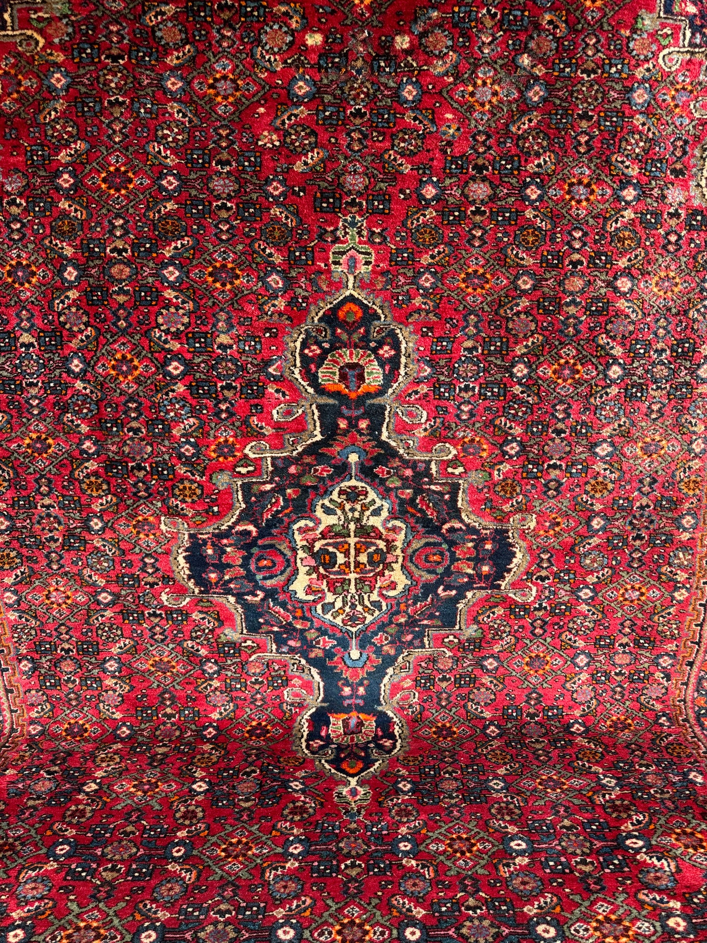 Handmade Persian Bibikabad Rug 350 x 202 cm | 11.5 x 6.63 ft
