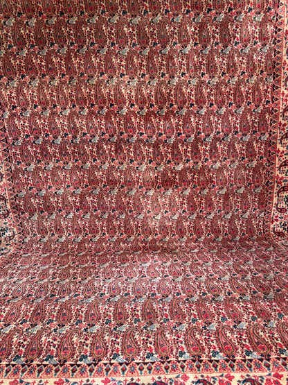 Handmade Persian Kirman Rug 365 x 263 cm | 12 x 8.63 ft