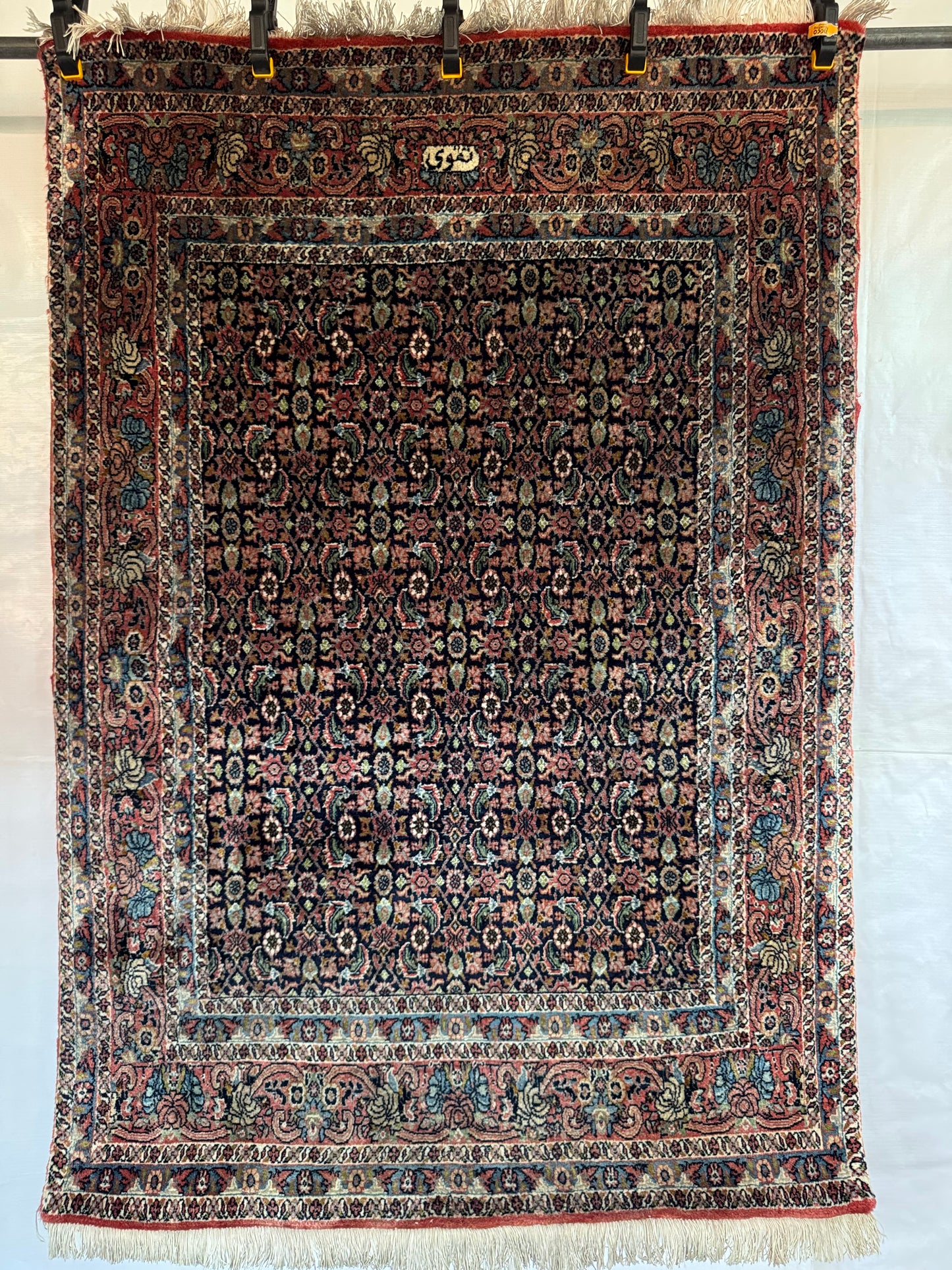 📌 RESERVED Handmade Persian Bidjar 160 x 110 cm | 5.25 x 3.61 ft