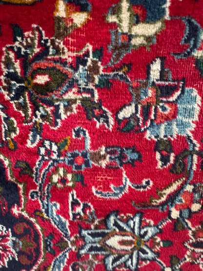 Handmade Persian Kashan Rug 306 x 202 cm. | 10 x 6.6 ft