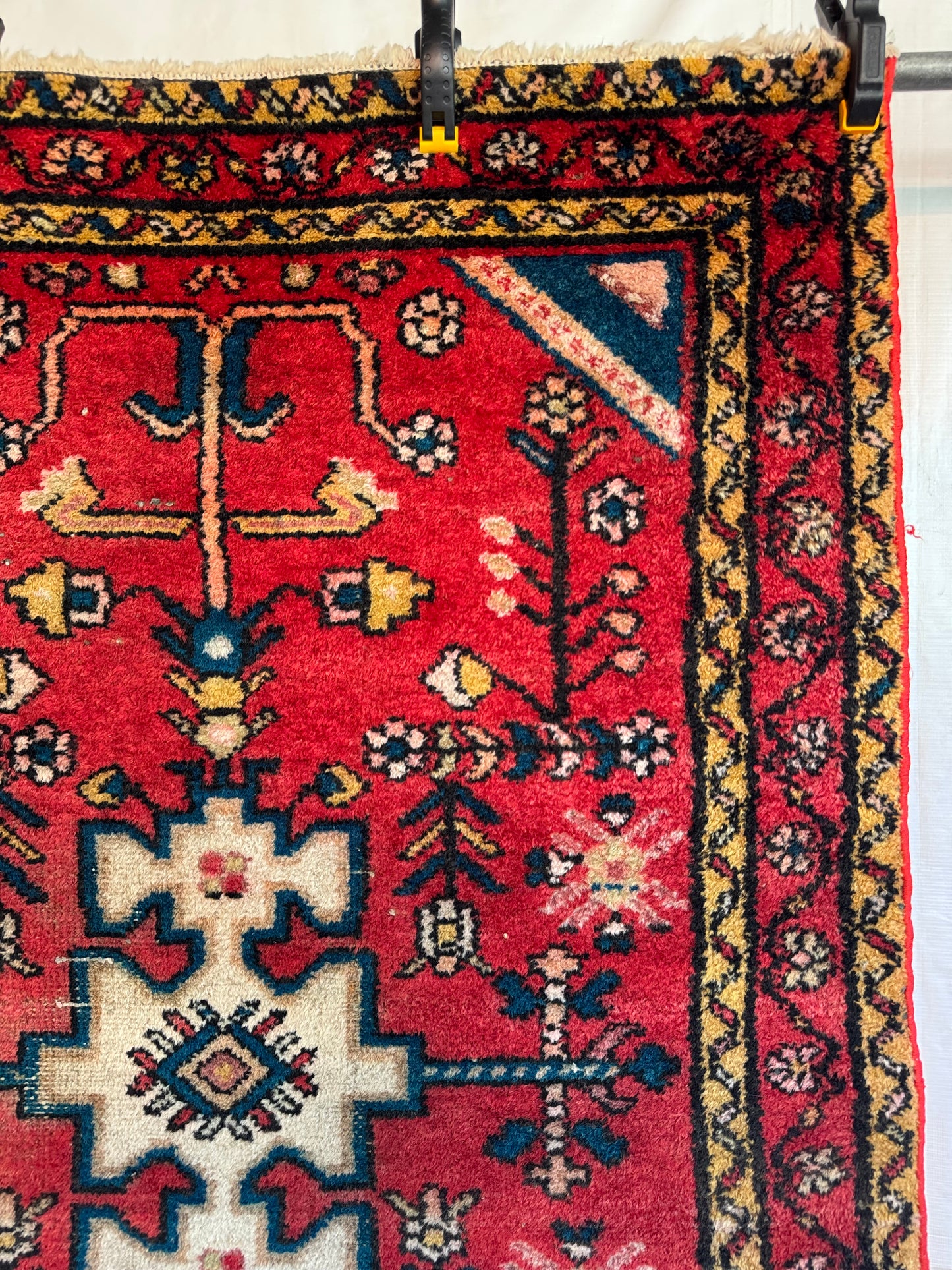 Handmade Persian Hamadan Rug 145 x 103 cm | 4.8 x 3.4 ft