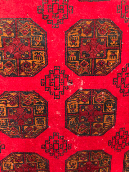 Handmade Ersari Rug 9.74 x 6.73 ft