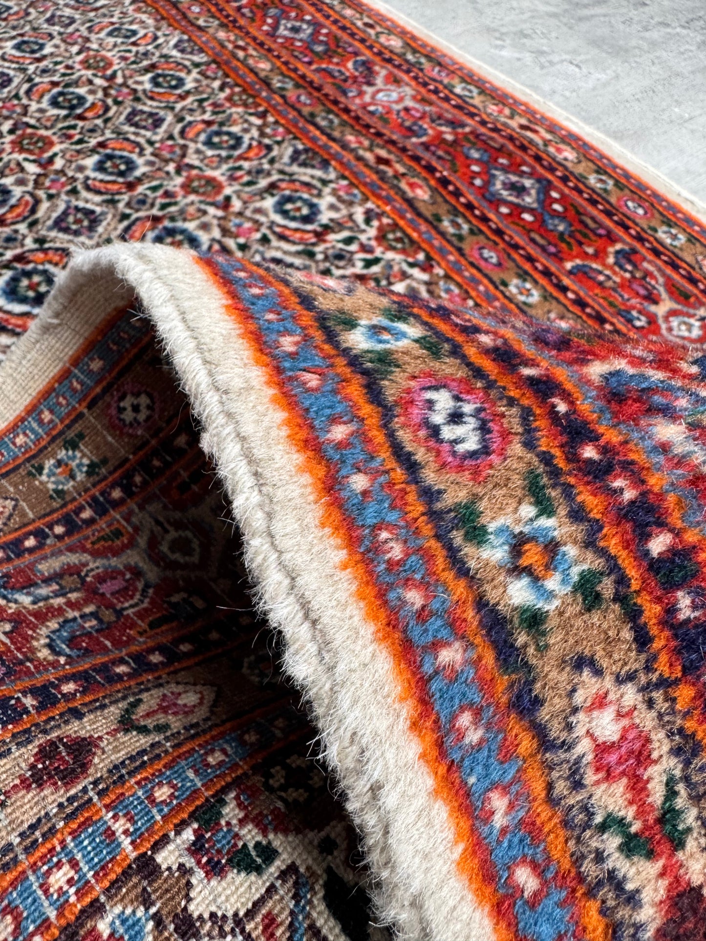 Handmade Persian Muod Runner 290 x 80 cm | 9.5 x 2.62