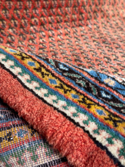 Handmade Persian Sarouk Mir 380 x 265 cm | 12.47 x 8.69 ft