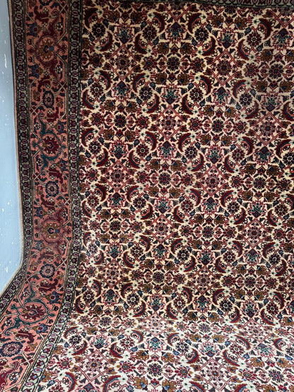 Handmade Persian Tabriz 398 x 300 cm | 13 x 9.84 ft