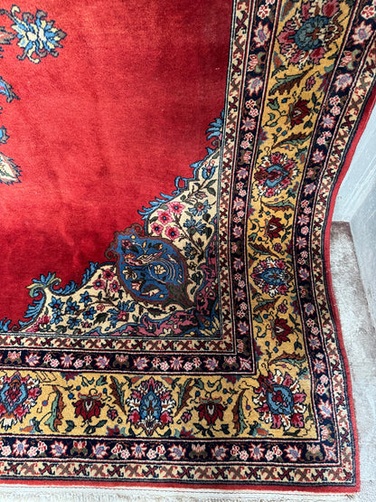 Handmade Romainian Rug 300 x 300 cm | 9.84 x 9.84 ft