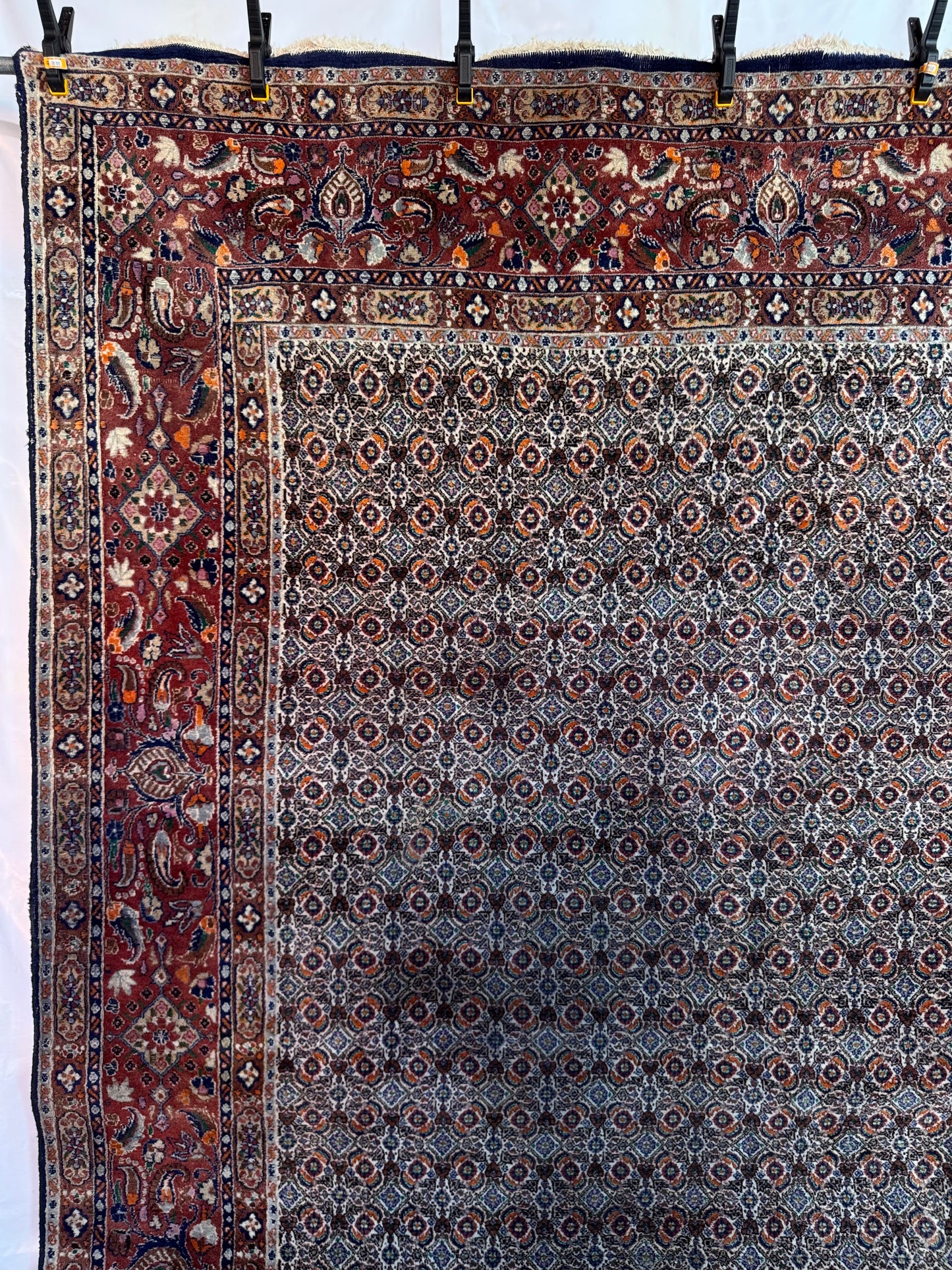 Handmade Persian Moud Rug 355 x 255 cm | 11.6 x 8.3 ft