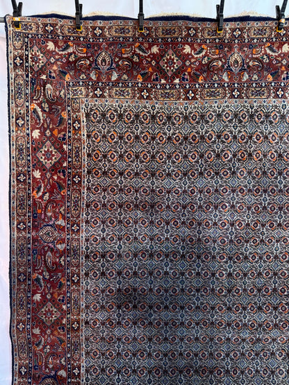 Handmade Persian Moud Rug 355 x 255 cm | 11.6 x 8.3 ft