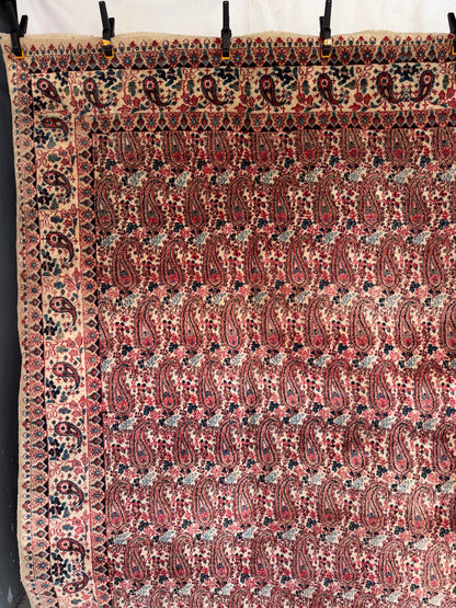 Handmade Persian Kirman Rug 365 x 263 cm | 12 x 8.63 ft