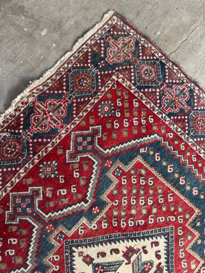 Handmade Persian Shahrbabak Rug 212 x 157 cm | 7.0 x 5.2 ft