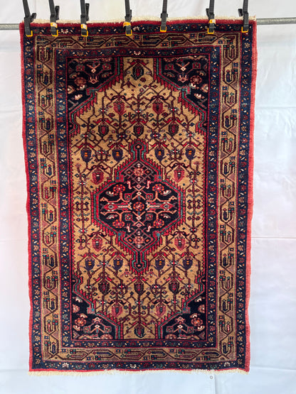 Handmade Persian Hosseinabad Rug 160 x 105 cm | 5.25 x 3.44 ft