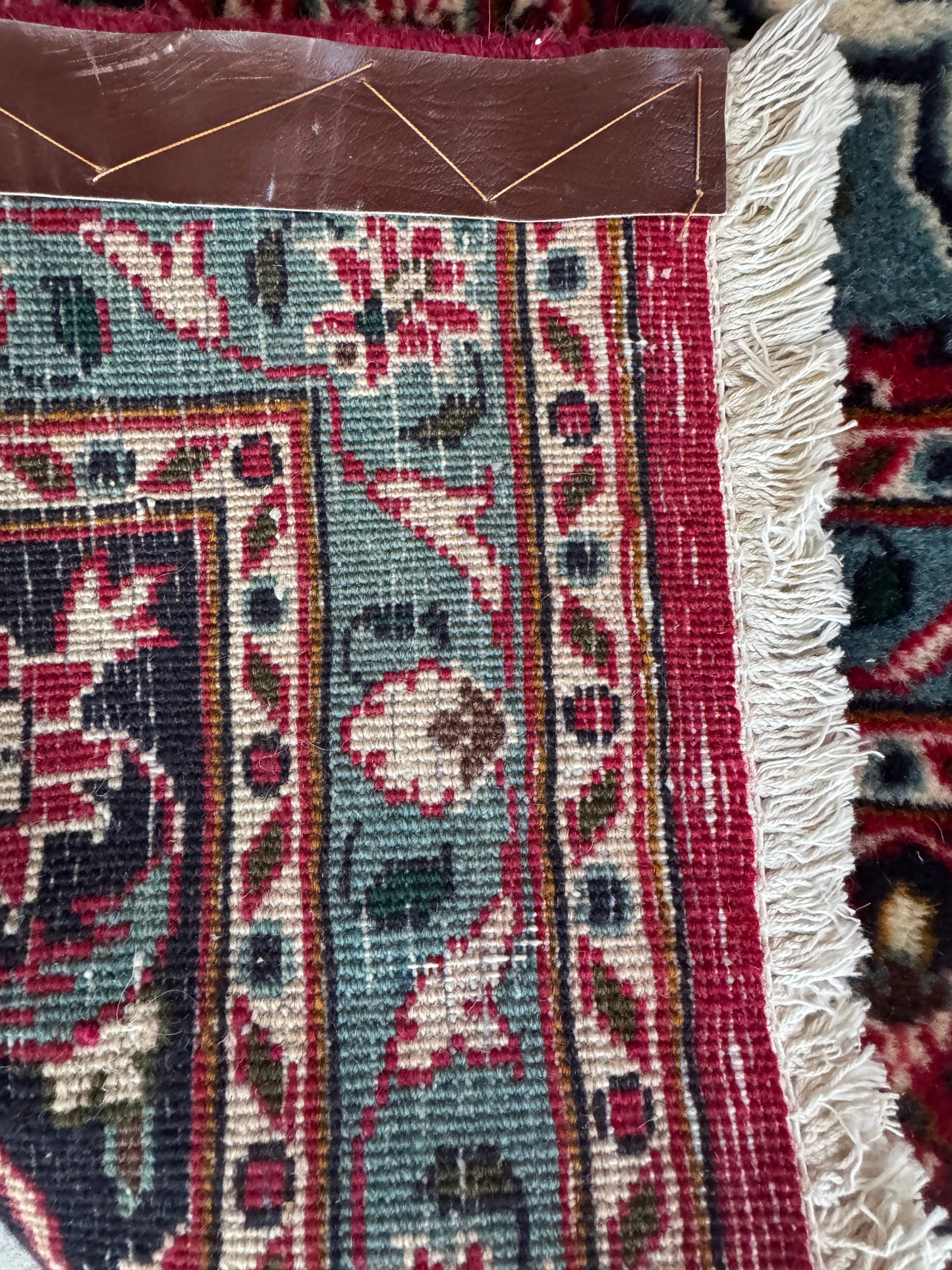 Handmade Persian Kashan Rug 306 x 202 cm. | 10 x 6.6 ft